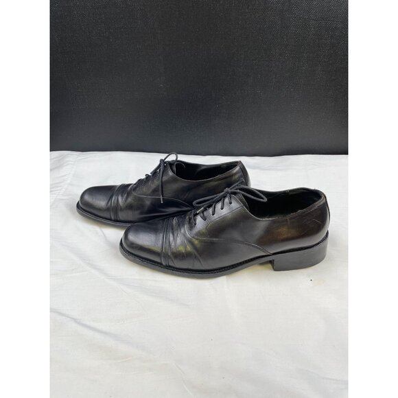 Filograna Men\'s Black Leather Shoes/Oxford Italy Size 10 SKU 3626 main image 10